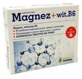 Magnez+wit.B6 x 60 tabl.