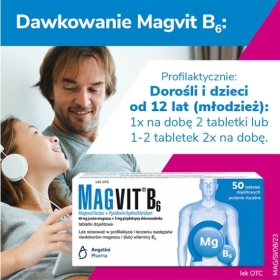 Magvit B6 50 tabletek