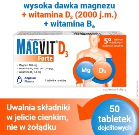 Magvit Forte D3 50 tabletek