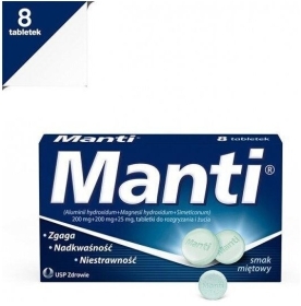 Manti 8 tabletek