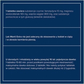 Manti Extra 12 tabletek do żucia