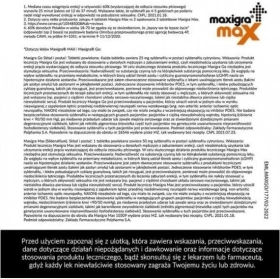 Maxigra Max 50 mg 4 tabletki