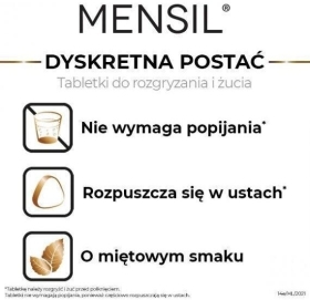 Mensil 25 mg 8 tabletek