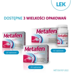 Metafen 20 tabletek