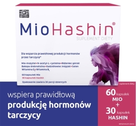 MioHashin 60 kapsułek Mio+30 kapsułek Hashin
