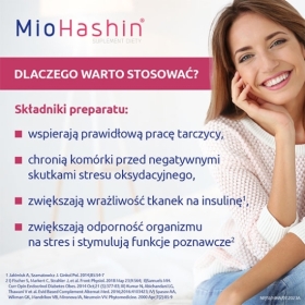 MioHashin 60 kapsułek Mio+30 kapsułek Hashin