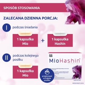 MioHashin 60 kapsułek Mio+30 kapsułek Hashin