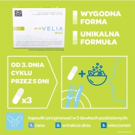 Miovelia NAC 15 kapsułek