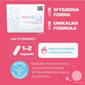 Miovelia PCOS 60 kapsułek