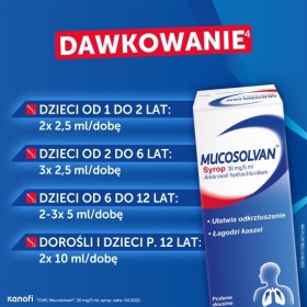 Mucosolvan syrop 0,03 g/5ml 200 ml