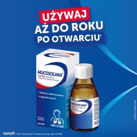 Mucosolvan syrop 0,03 g/5ml 200 ml