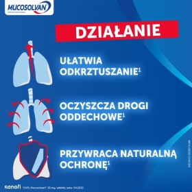 Mucosolvan tabl. 0,03 g 20 tabletek