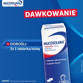 Mucosolvan tabl. 0,03 g 20 tabletek