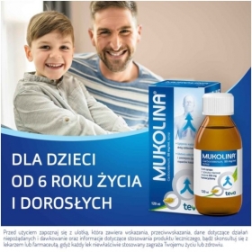Mukolina syrop 0,05 g/ml 120 ml