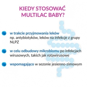 Multilac Baby Synbiotyk krople 10 ml (2 x 5 ml)