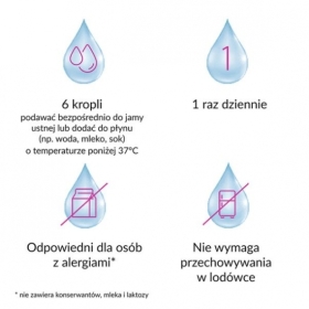 Multilac Baby Synbiotyk krople 10 ml (2 x 5 ml)