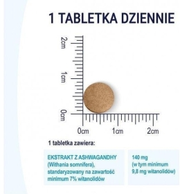 NATURELL Ashwagandha 60 tabletek