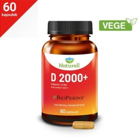 NATURELL D 2000 + 60 kapsułek
