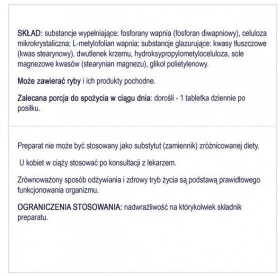 NATURELL Folian Forte 30 tabletek 