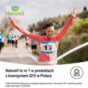 NATURELL Koenzym Q-10 + E 120 kapsułek