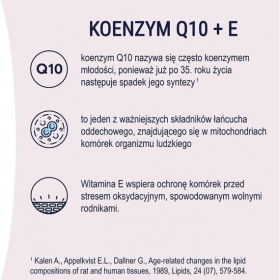 NATURELL Koenzym Q-10+E 60 kapsułek