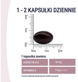 NATURELL Koenzym Q-10+E 60 kapsułek