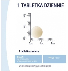 NATURELL Selen Organiczny 100 tabletek