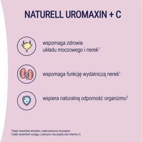 NATURELL Uromaxin + C 60 tabletek