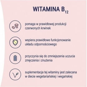 NATURELL Witamina B12 Forte 60 tabletek