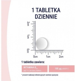 NATURELL Witamina B12 Forte 60 tabletek