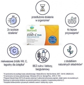 NATURELL Witamina C ESTER-C PLUS 50 tabletek