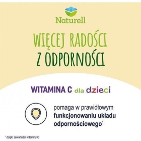 NATURELL Witamina C dla dzieci 60 tabletek