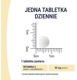 NATURELL Witamina C dla dzieci 60 tabletek