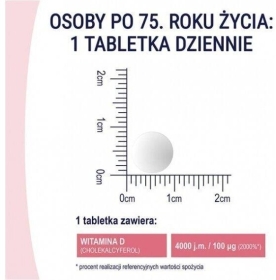 NATURELL Witamina D3 4000 j.m. 60 tabletek