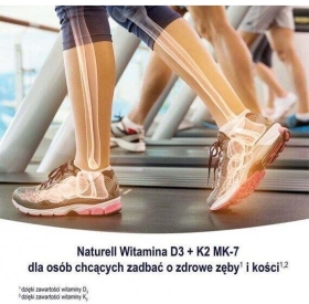 NATURELL Witamina D3 + K2 MK-7 60 tabletek