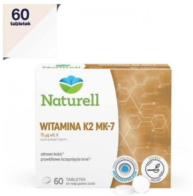 NATURELL Witamina K2 MK-7  60 tabletek
