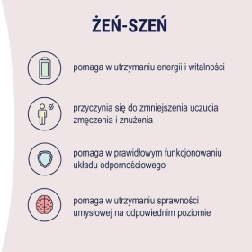 NATURELL Żeń-szeń Forte 60 tabletek