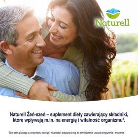 NATURELL Żeń-szeń Forte 60 tabletek