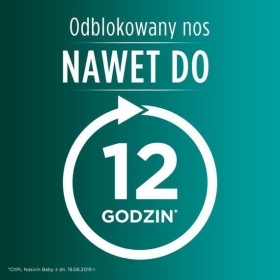 Nasivin BABY 1mg/ml krople do nosa roztwór 5 ml