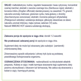 Naturell Immuno Hot 10 saszetek