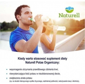 Naturell Potas Organiczny 100 tabletek 