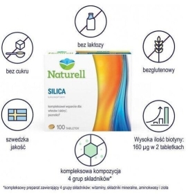 Naturell Silica 100 tabletek