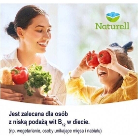 Naturell Witamina B12 100 tabletek