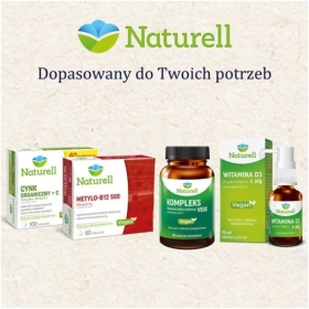 Naturell Witamina D3 z alg krople dla dzieci 15 ml
