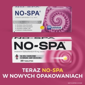 No-Spa 40 mg 20 tabletek