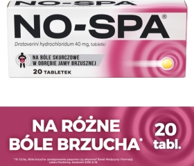 No-Spa 40 mg 20 tabletek