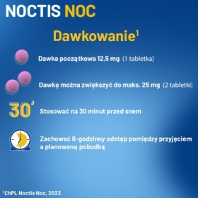 Noctis Noc 12,5 mg 14 tabletek
