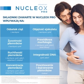 Nucleox Pro zestaw 30 saszetek + 30 kapsułek