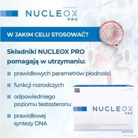 Nucleox Pro zestaw 30 saszetek + 30 kapsułek
