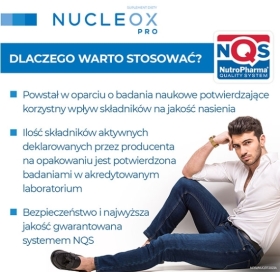 Nucleox Pro zestaw 30 saszetek + 30 kapsułek